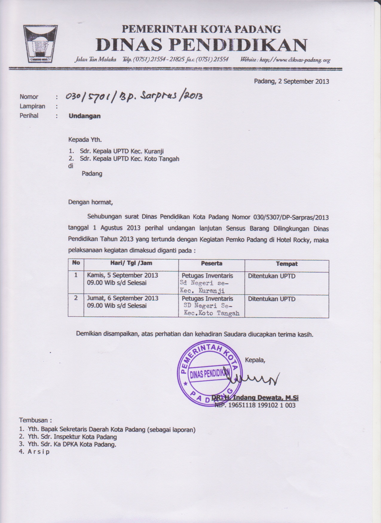Surat Keterangan Ganti Desa Surat Ganti Dinas